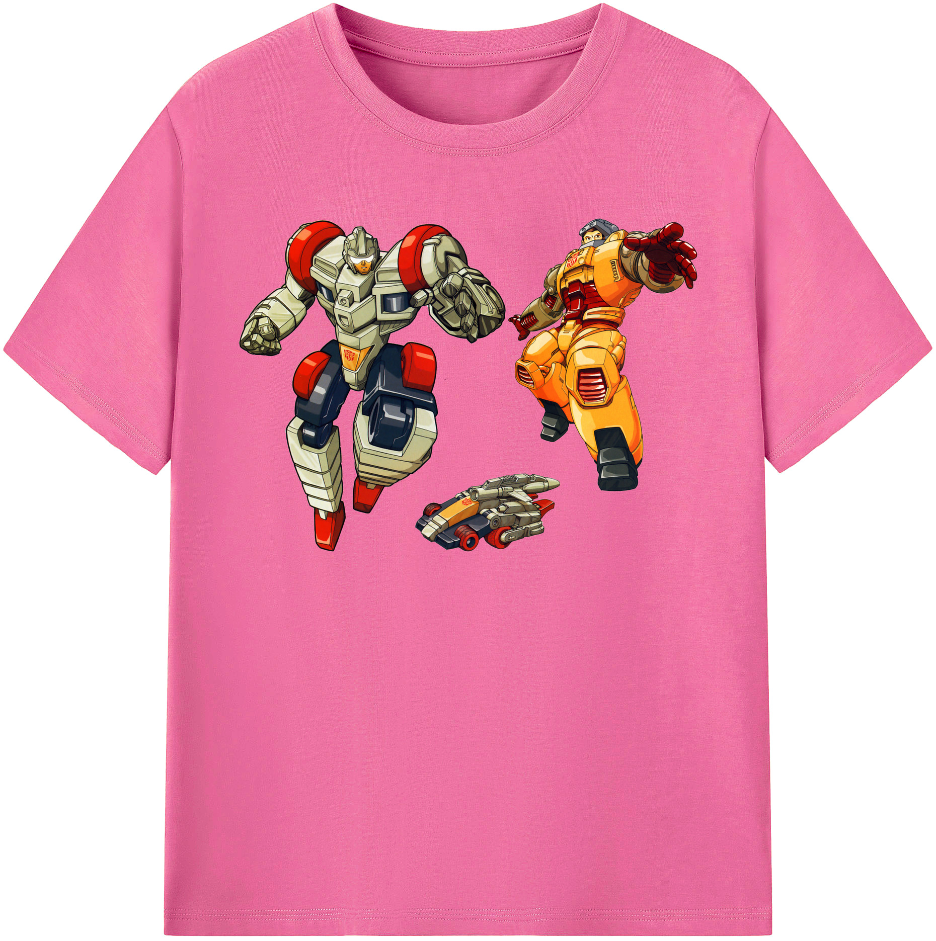 （画像用）  レディースカジュアルプリントTシャツ（綿100％）